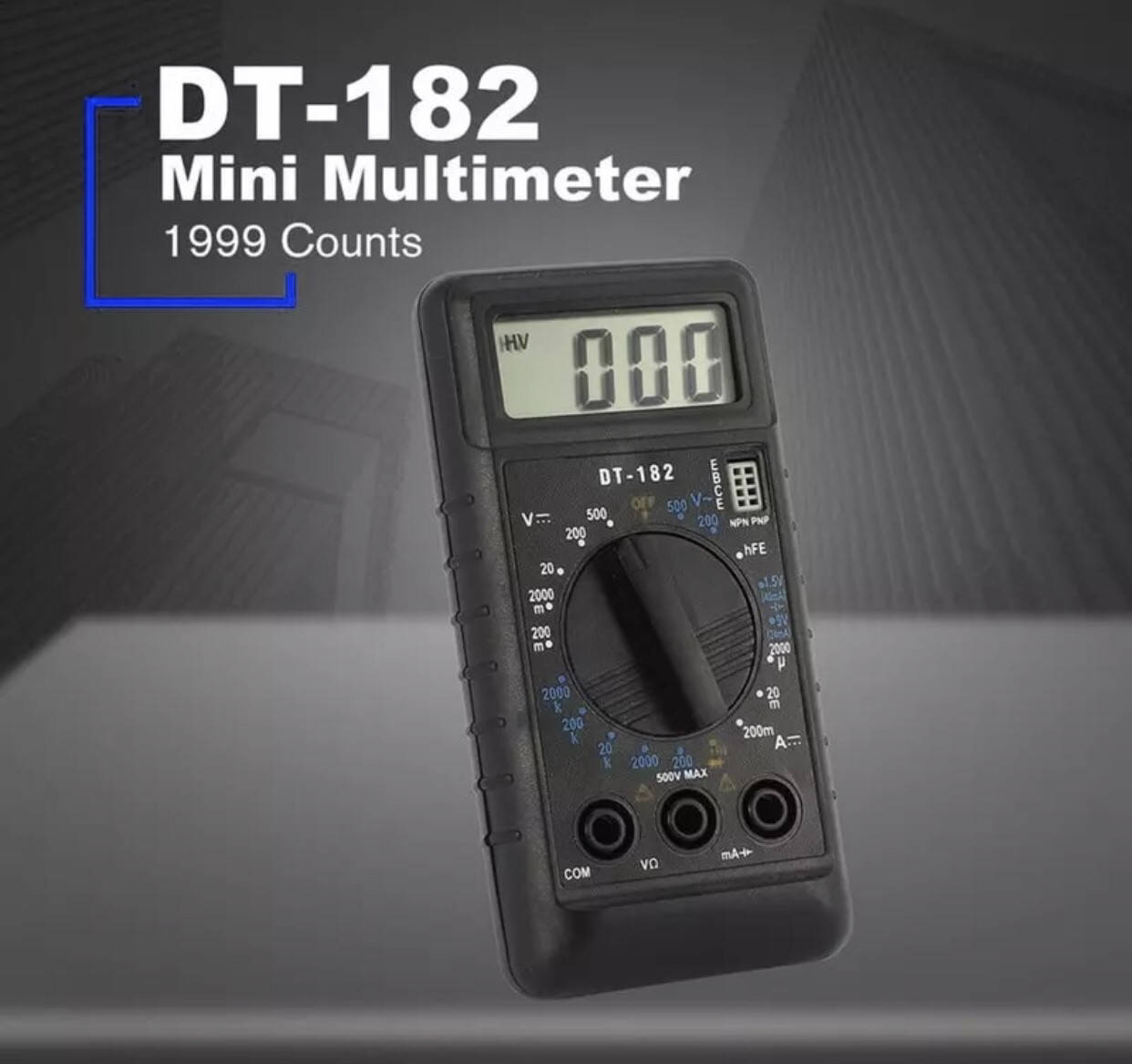 

Мини тестер DT-182 маленький мультиметр Оригинал