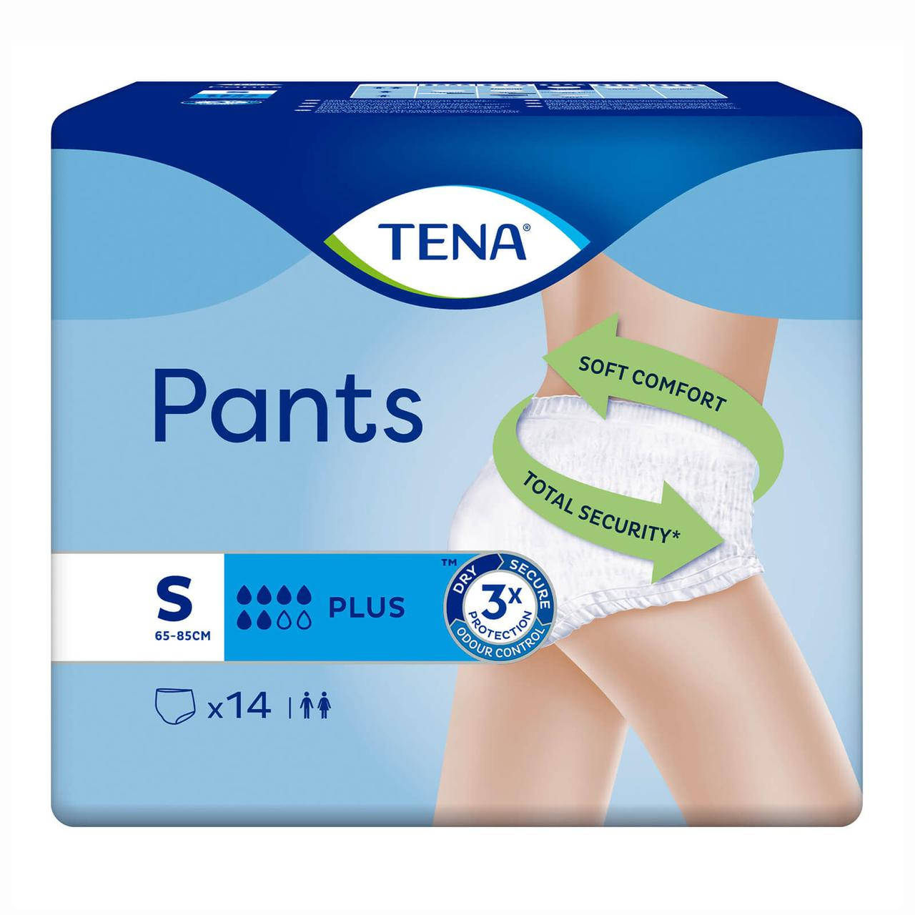 

Впитывающие трусы-подгузники для взрослых Tena Pants Plus Small 14 шт.