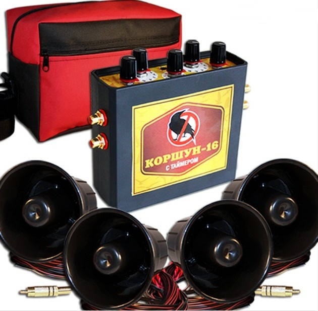 

Биоакустический отпугиватель птиц КОРШУН-16 PRO, відлякувач птахів