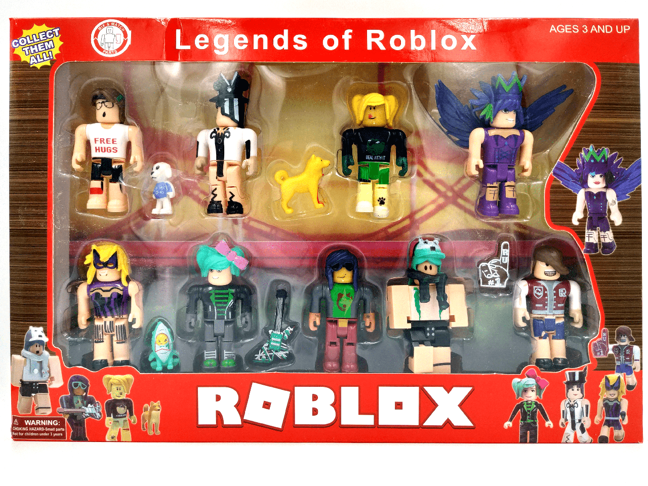 

Набор фигурки Роблокс 10 в 1 игрушки Roblox