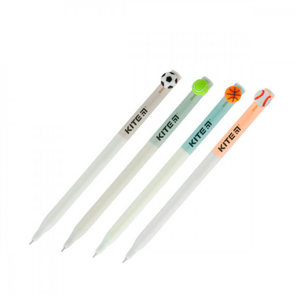 

Ручка шариковая масляная Kite "Balls" К19-028 синяя