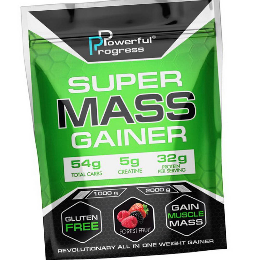 

Высокоуглеводный гейнер для набора веса Powerful Progress Super Mass Gainer 2000 г