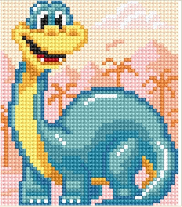 

Алмазная вышивка АВ 5073 Дракоша (полная зашивка)