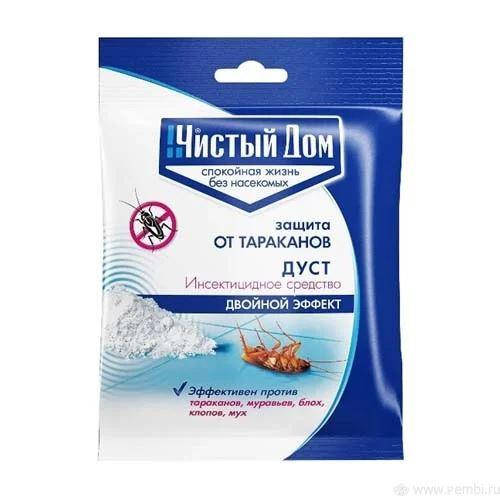 

Дуст від тарганів Чистий дім 50 г