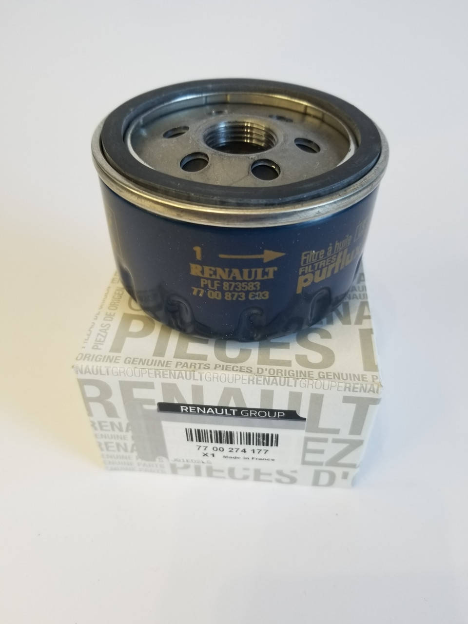 

Фильтр масляный RENAULT 7700274177