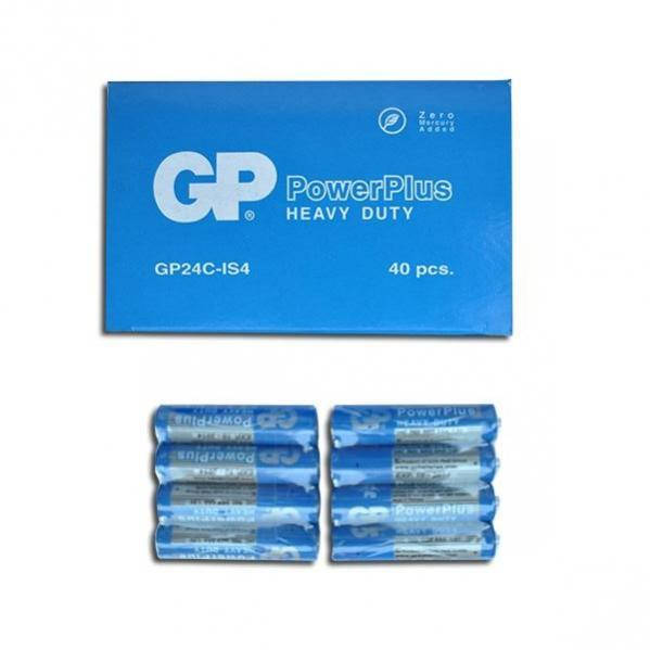 

Батарейка GP 24 C-IS4 AAA. 1.5V по 4 штуки синие mini GP-135231