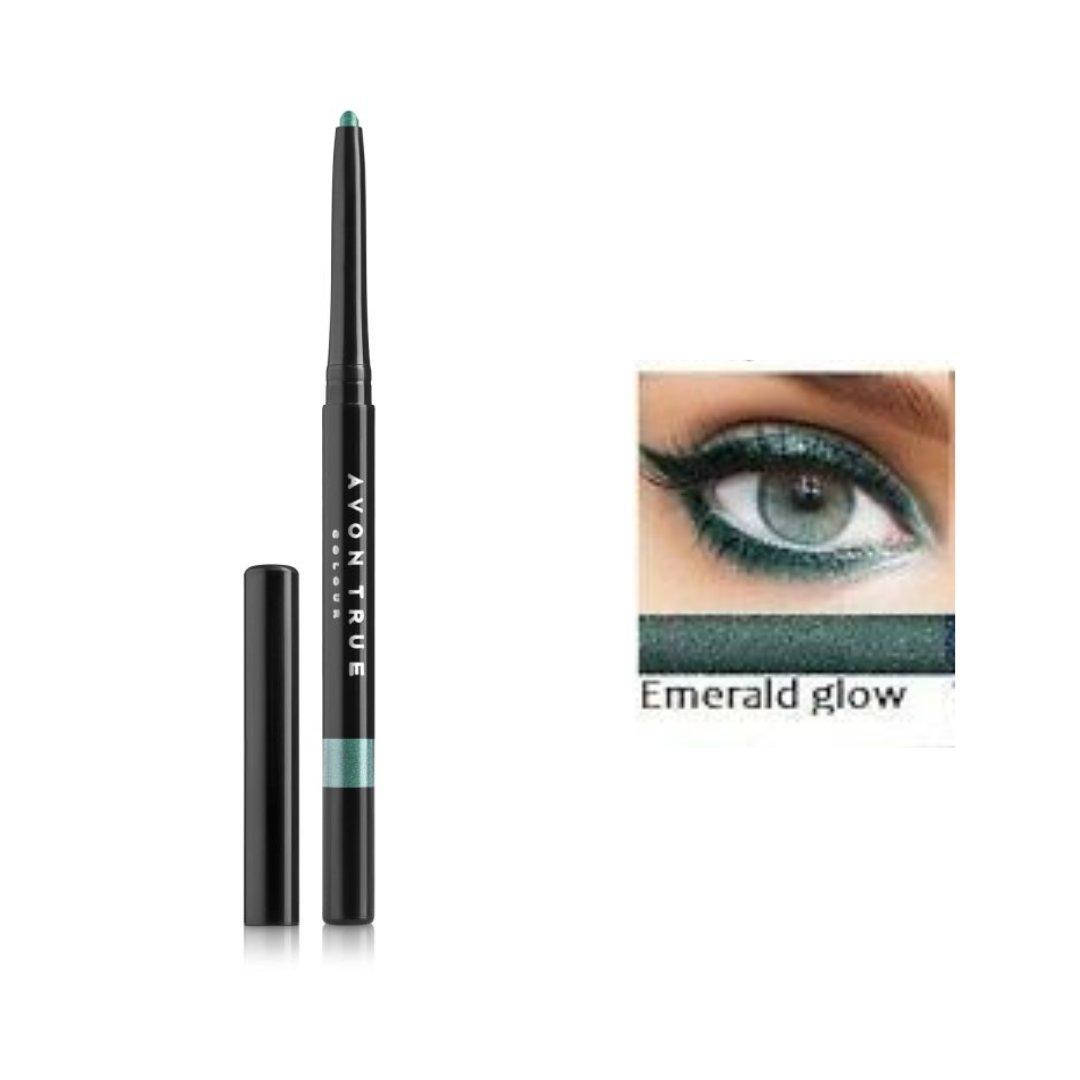 

Выкручивающийся карандаш для глаз Avon emerald glow / изумрудное сияние)