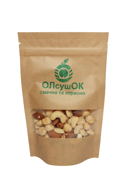 

Микс орехов фундука, миндаля, кешью, арахиса ОЛсушОК 100 г