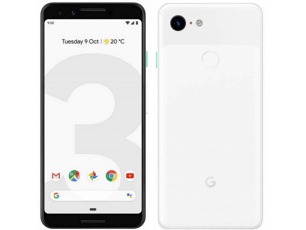 

Google Pixel 3 4/128GB Clearly White, Белый