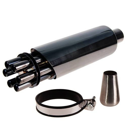 

Прямоточный глушитель мото НГ-0773-BK /d 2" (НГ-0773-BK)