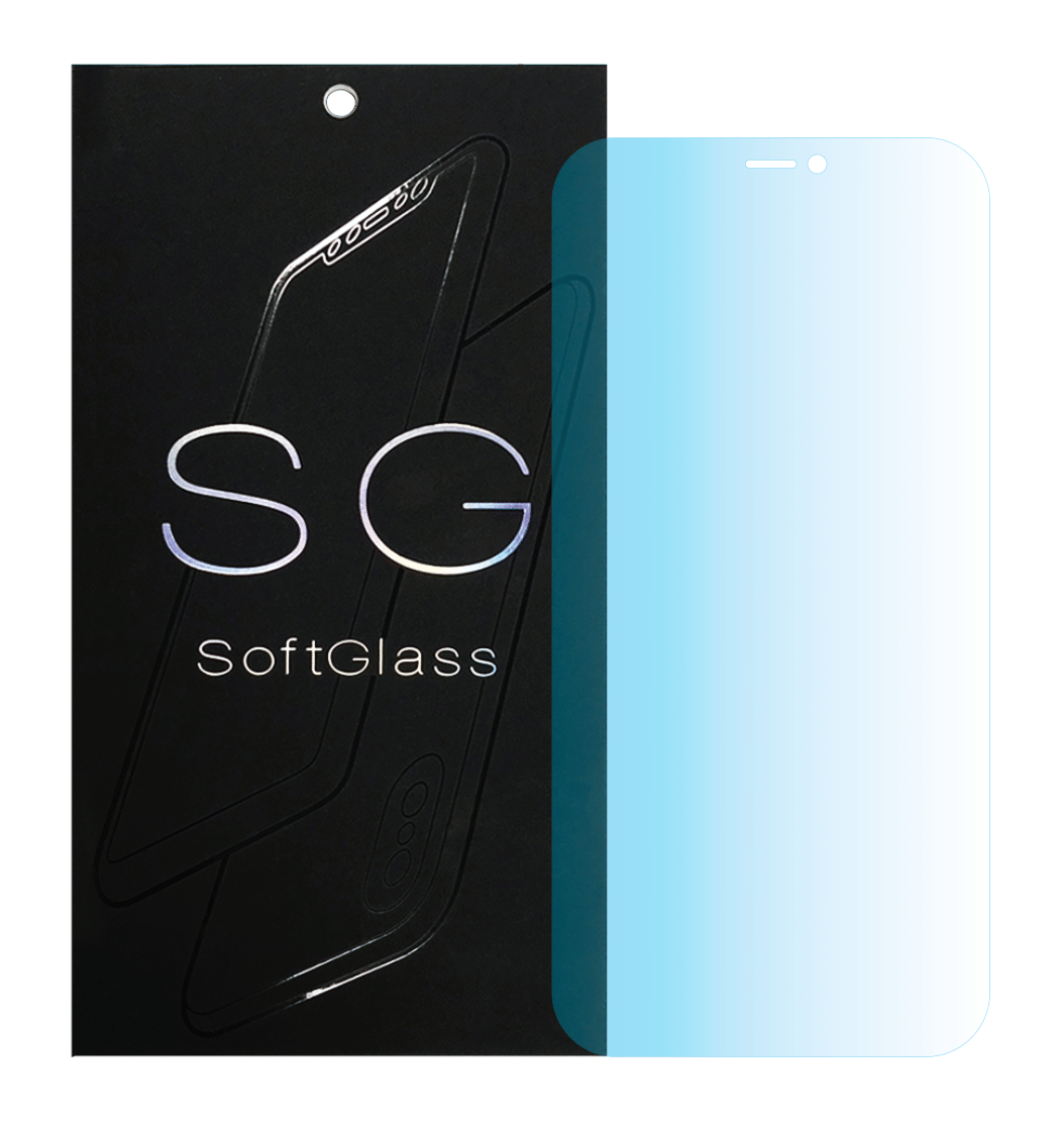

Полиуретановая пленка Apple iPhone 12 Pro на Экран SoftGlass, Прозрачный