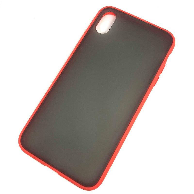 

Противоударный чехол на iPhone Xs Max красный, avenger case red