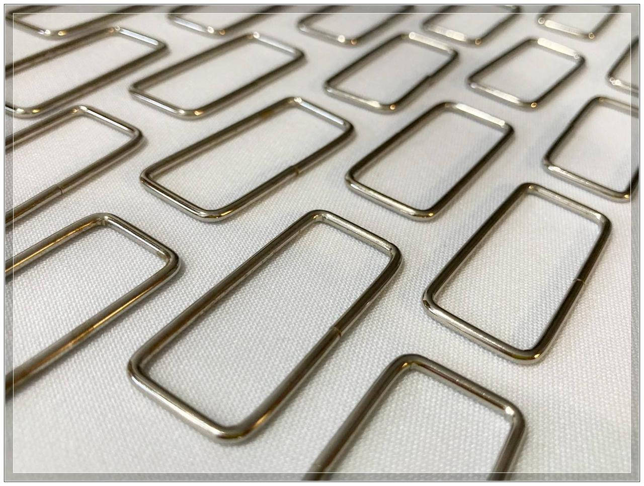 

Рамка металл 40 мм (2,0мм(d) 14мм(h) никель