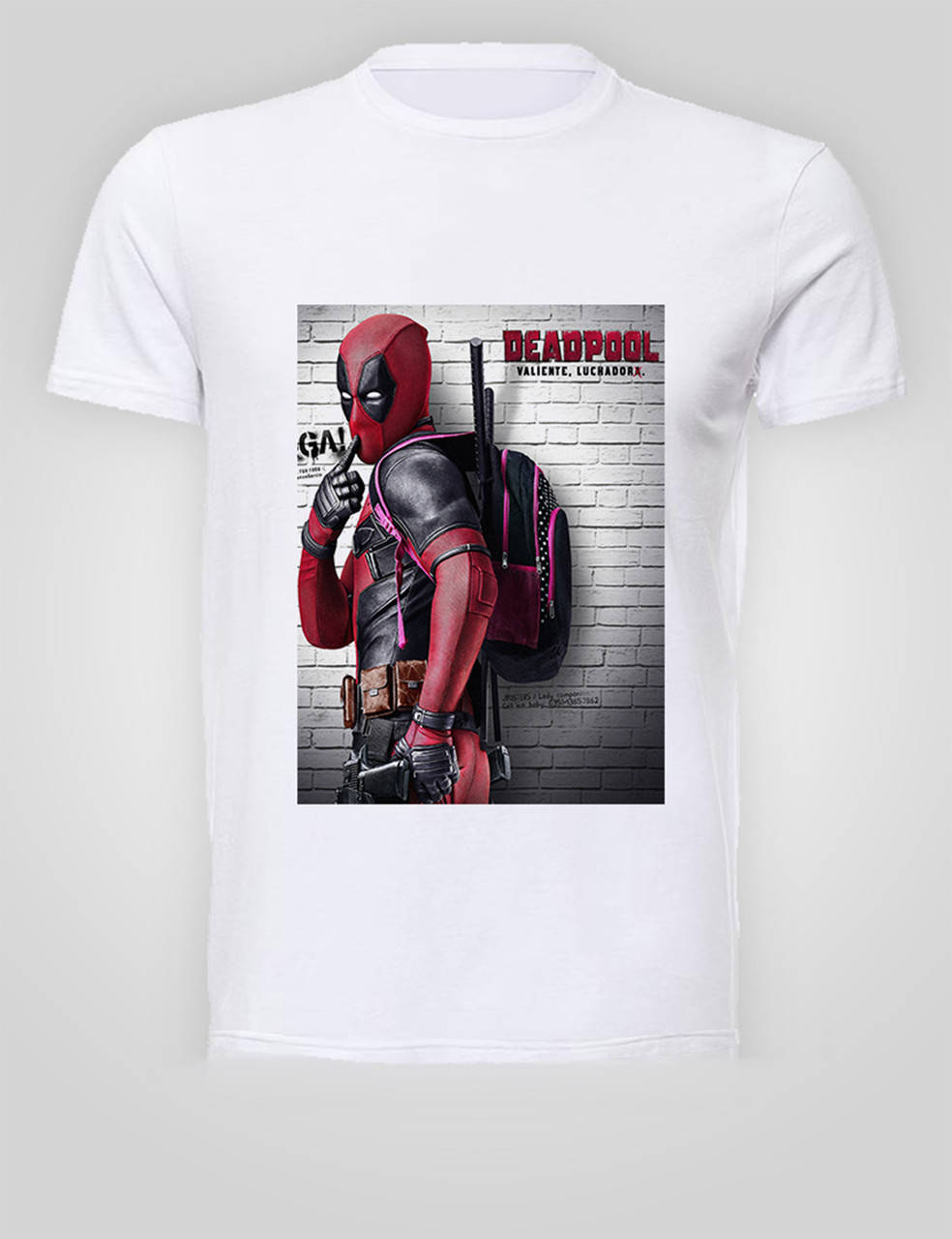 

Футболка мужская GeekLand Дэдпул Deadpool с рюкзаком DP.01.002