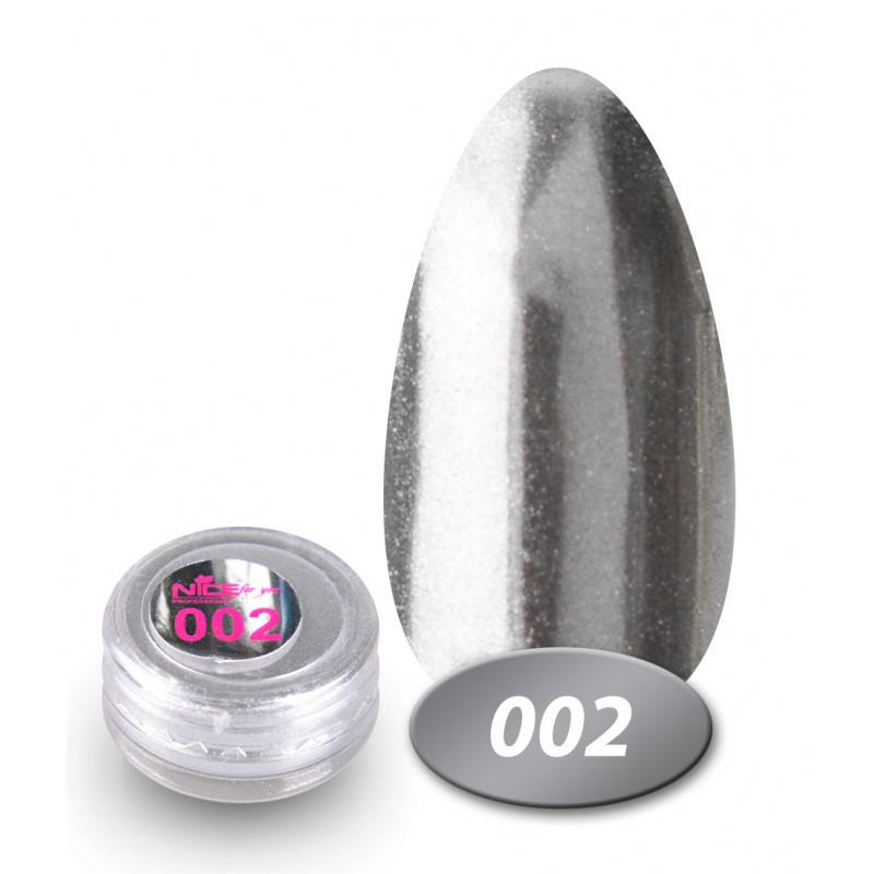 

Зеркальный пигмент Nice for you 002 серебро 1 г