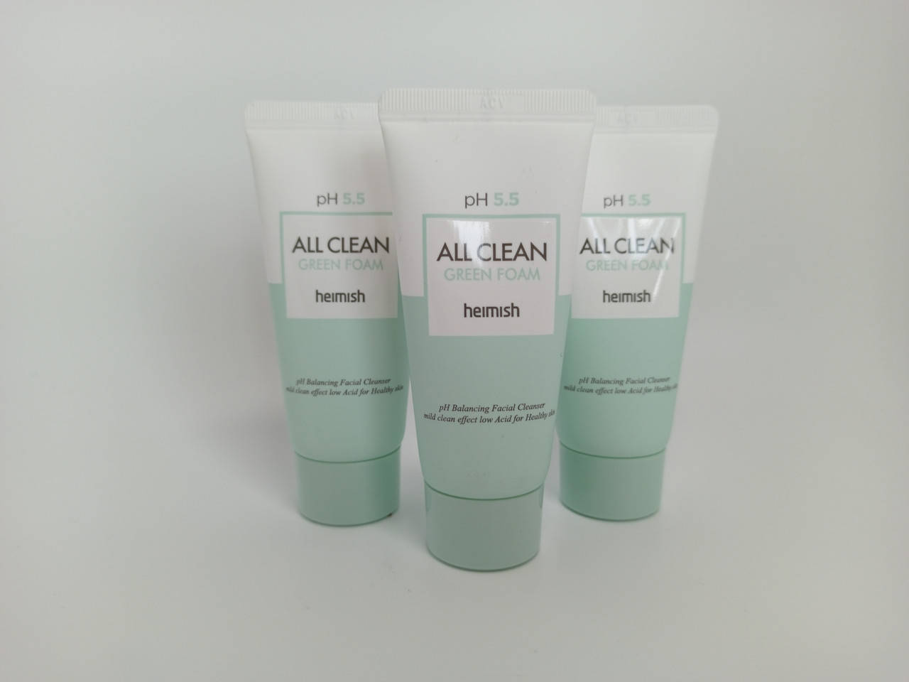 

Пенка для умывания pH 5.5 Heimish All Clean Green Foam 30 мл