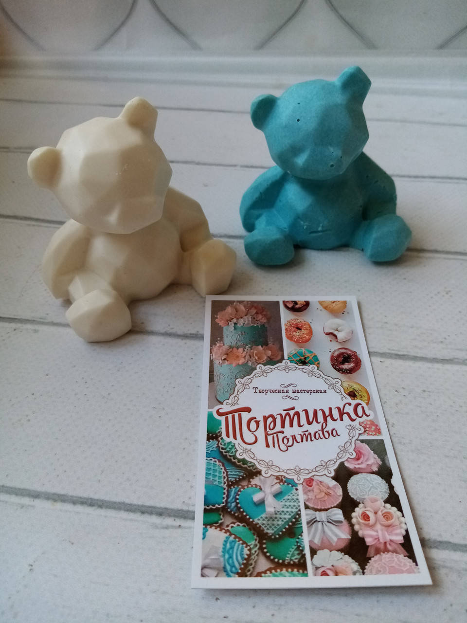 

Фигурка мишка гранёный 8 см
