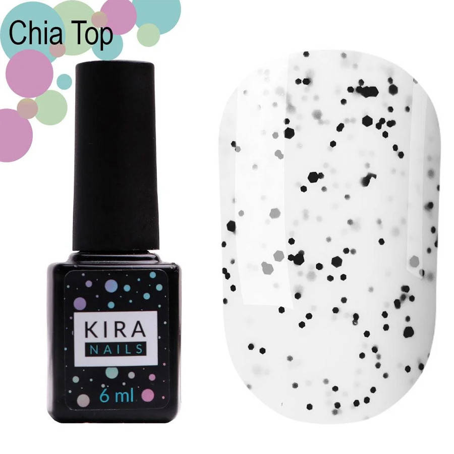 

Топ Kira Nails Chia Top без липкого слоя 6 мл