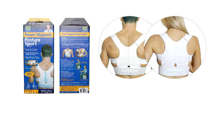 

Магнитный корсет от сутулости Power Magnetic Posture Support Emson