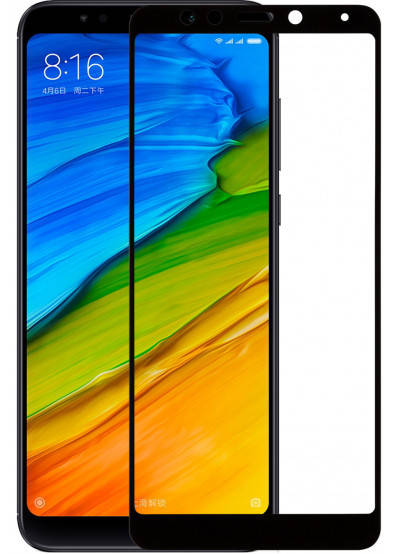 

Стекло Optima 3D для Xiaomi Redmi 5 plus, black, Черный