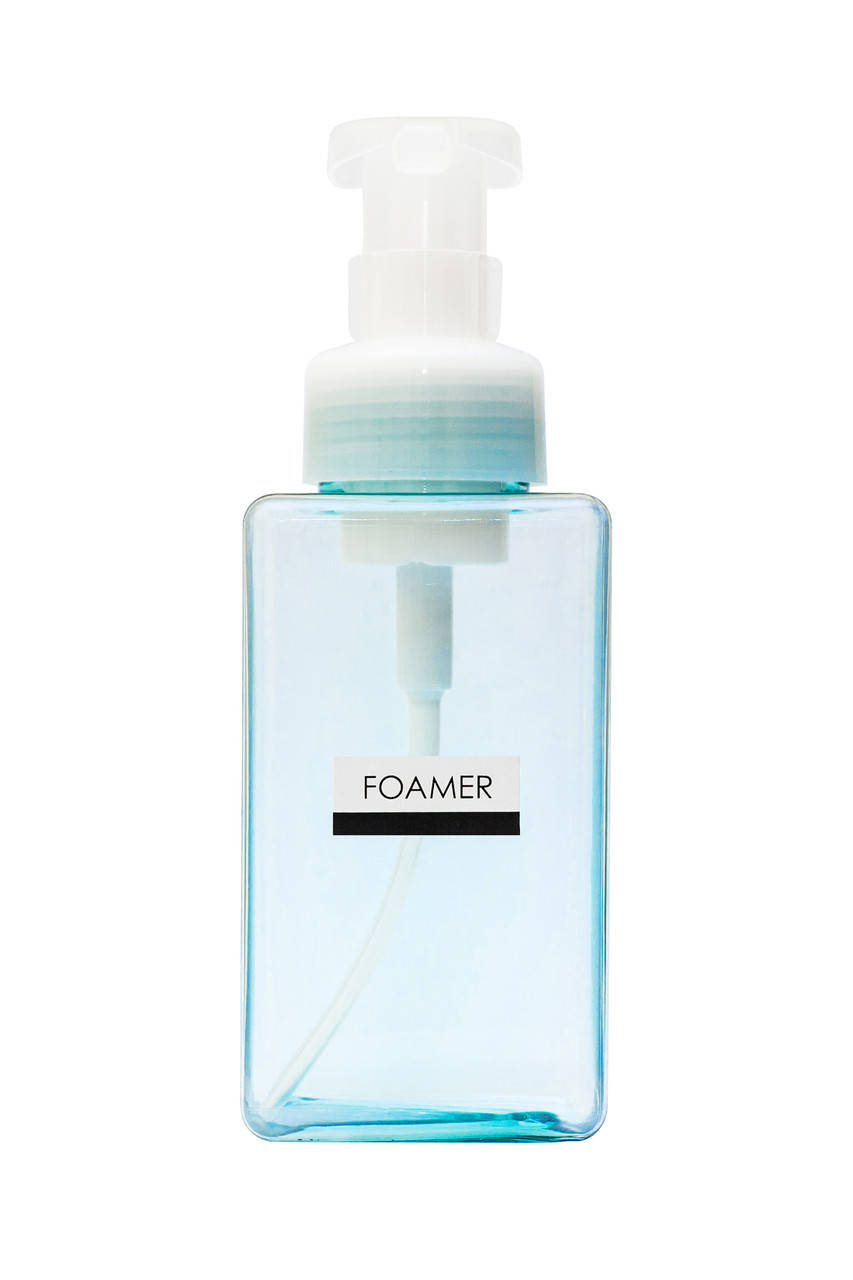 

Дозатор диспенсер для жидкого мыла с функцией создания пены FOAMER 450мл голубой