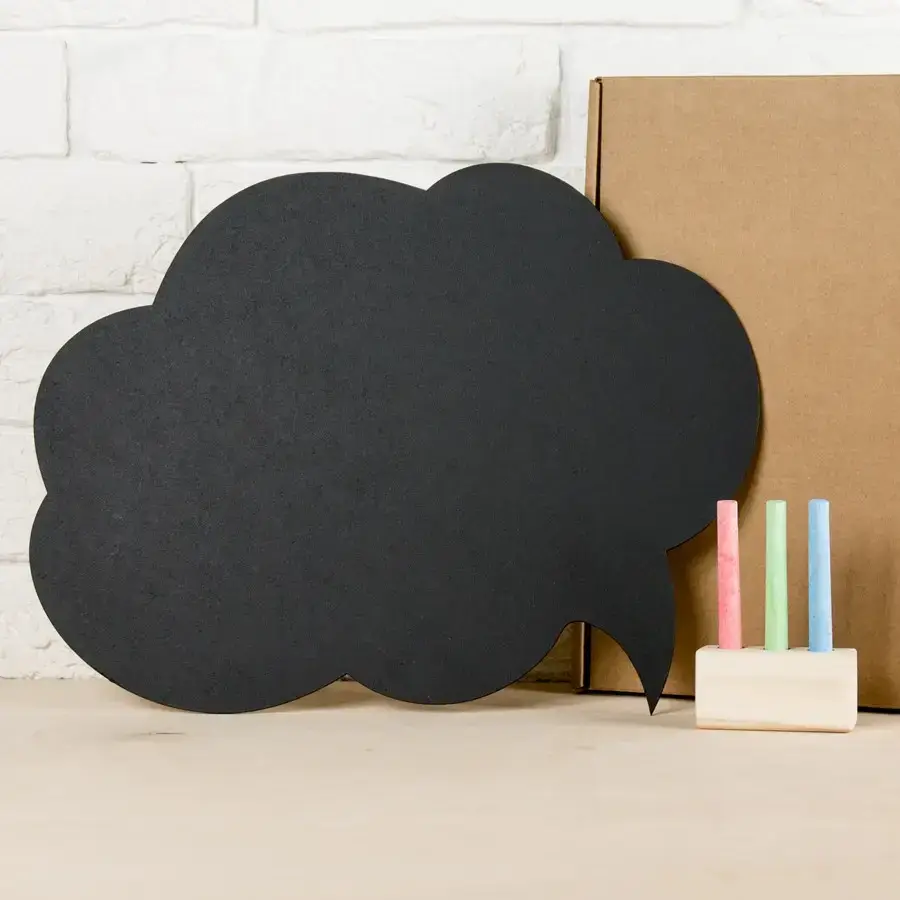 

Магнитная меловая доска Мысль