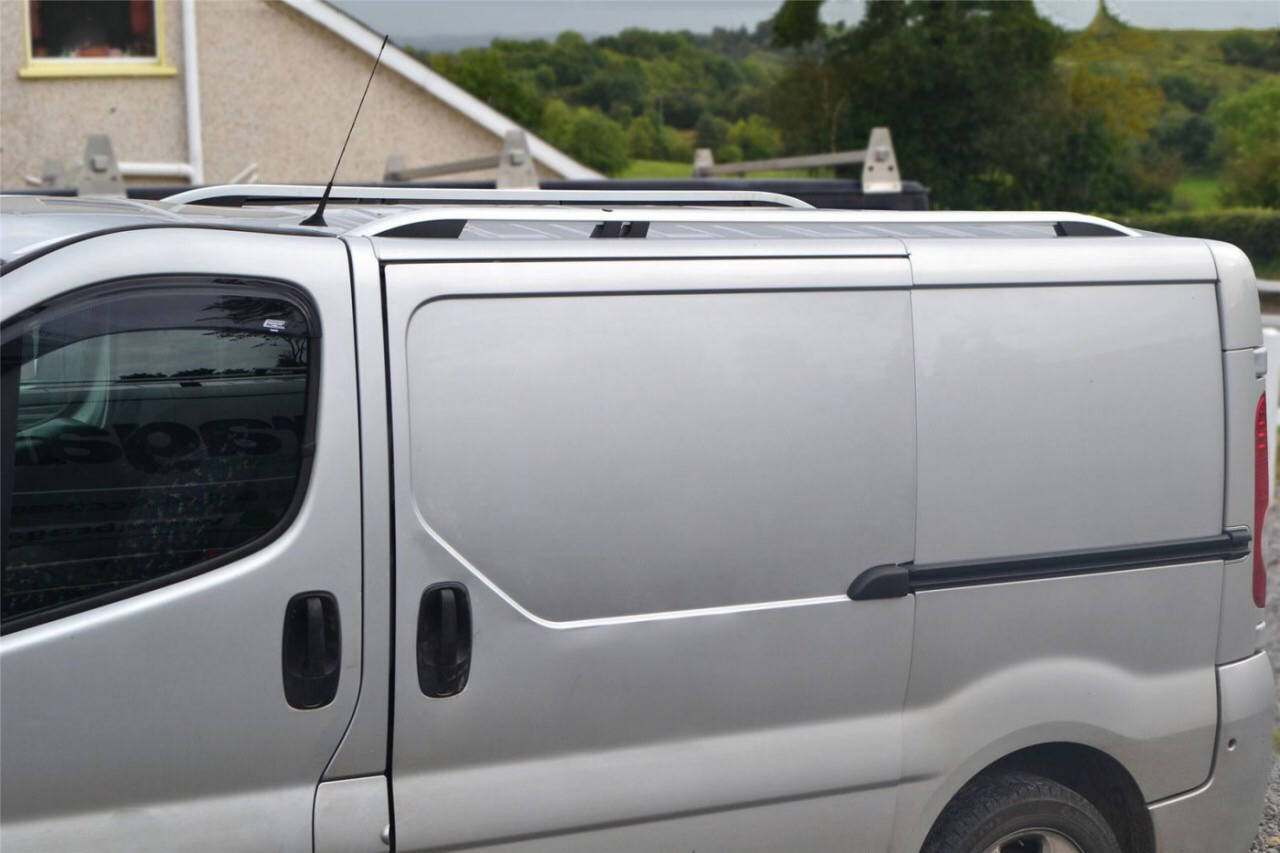 

Рейлинги Skyport (серые) - Opel Vivaro 2001-2015