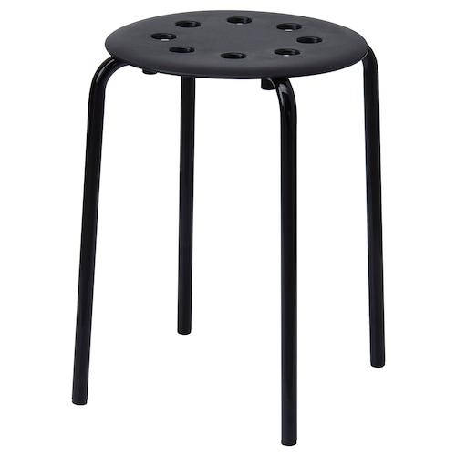 

Табурет IKEA MARIUS (МАРИУС) Черный 101.356.59