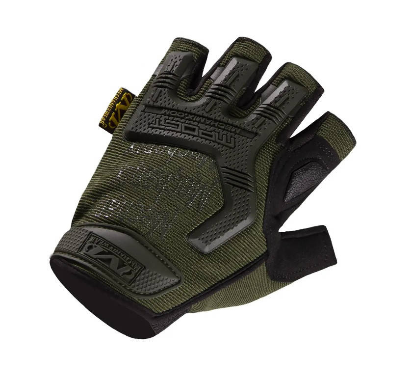 

Тактические перчатки Mechanix M-Pact Размер: XL / Беспалые / Зелёный