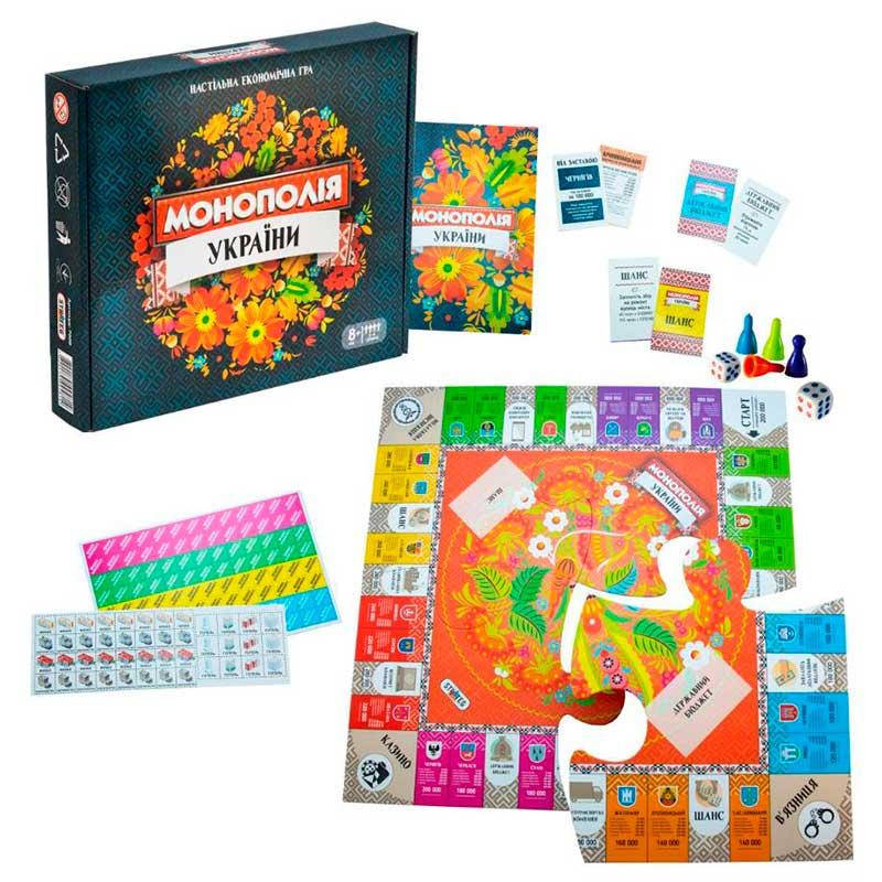 

Игра настольная "Монополія України" 7008 "STRATEG"