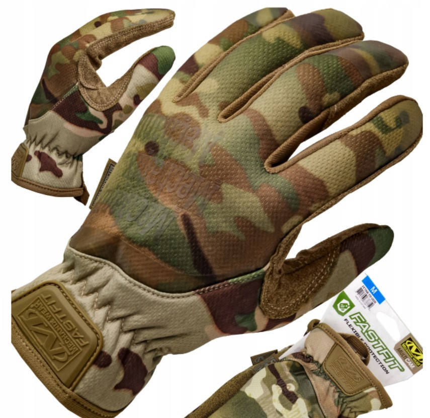 

Тактические перчатки Mechanix Wear FastFit Multicam M