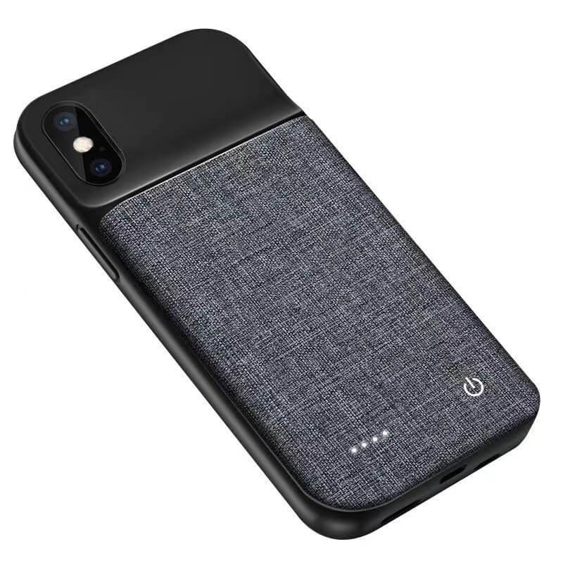 

Чехол зарядка для iPhone X/XS 6800 mAh Oxford Design, Черный