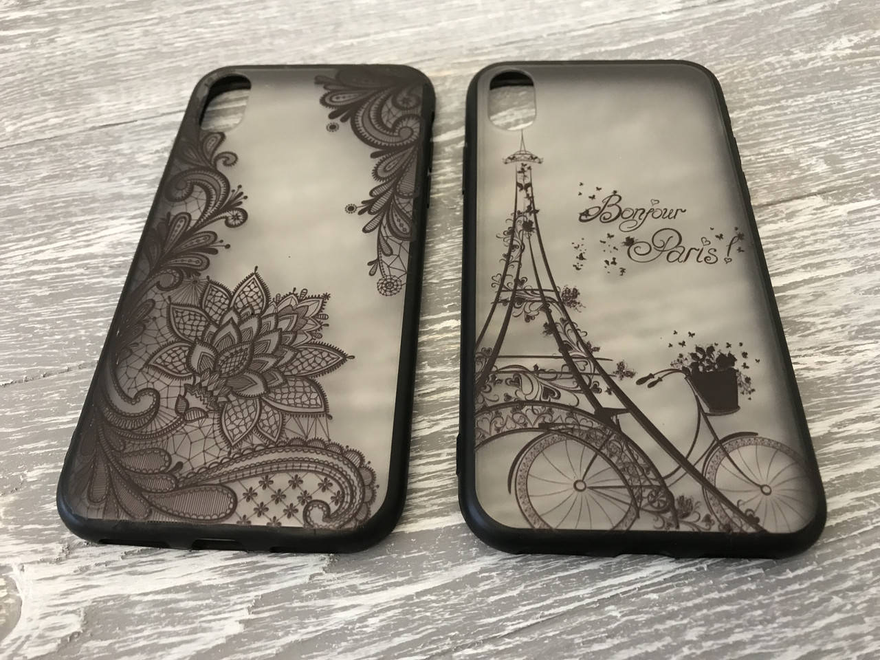 

TPU чехол накладка Graphic для Apple iPhone X (2 вида)