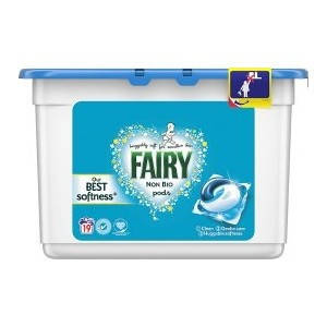 

Капсулы для стирки Fairy non-bio 19 шт.