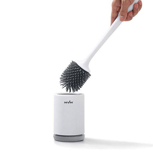 

Ершик для унитаза с силиконовой щеткой MVM ВР-13