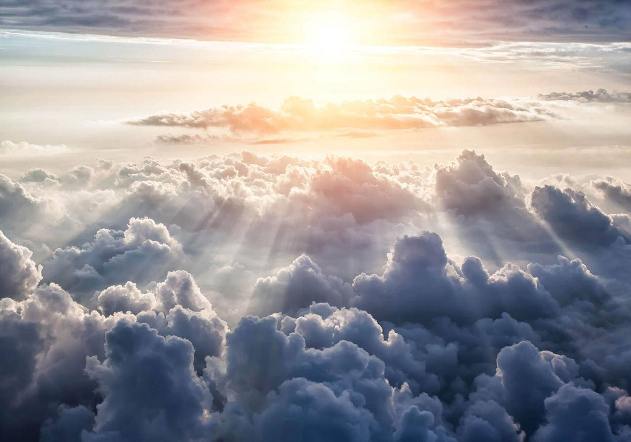 

Фотообои 3D Небо 368x254 см Над облаками 10109P8 Лучшее качество