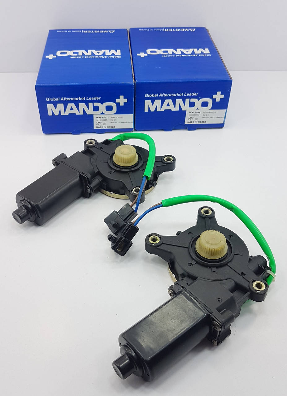 

Моторы стеклоподъемника передние Ланос MANDO Корея