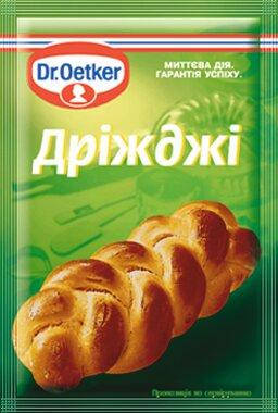 

Сухие быстродействующие дрожжи, Dr.Oetker