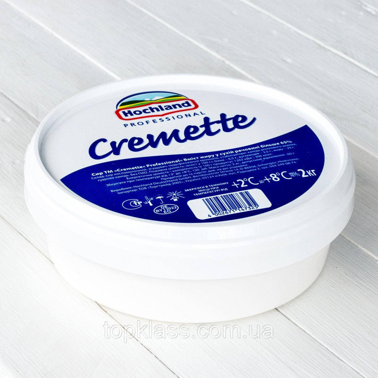 

Сир Hochland Professional Cremette 2 кг Німеччина