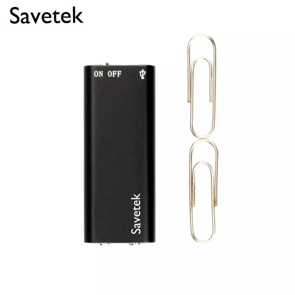 

Мини диктофон с активацией голосом Savetek 200, 8 Гб, Mp3,
