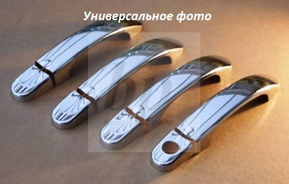 

Хром накладки на дверные ручки (нерж) Renault Megane 3 (рено меган 3 2008+)
