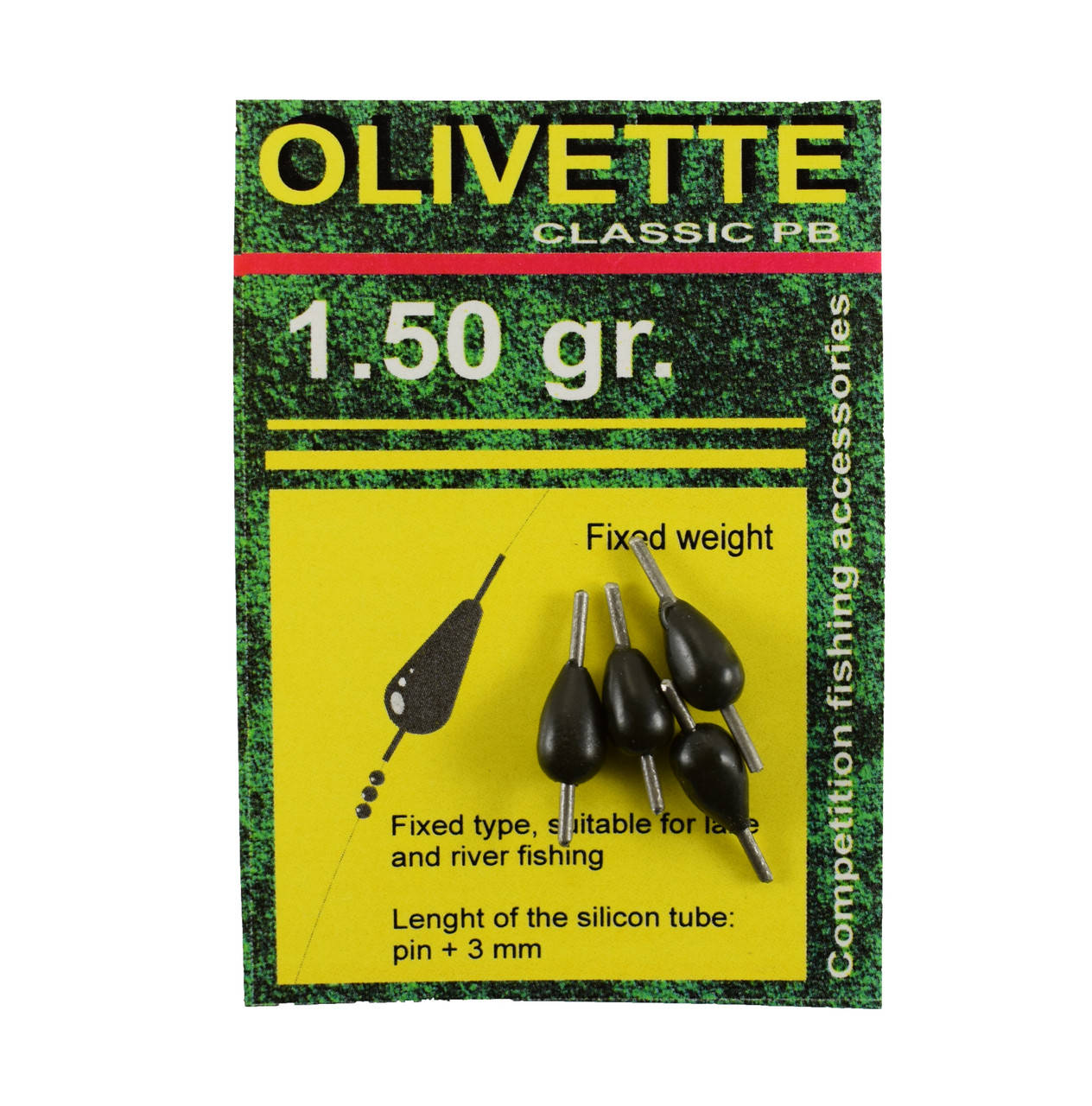 

Груз-оливка Olivette (глухая) 1.5 гр.