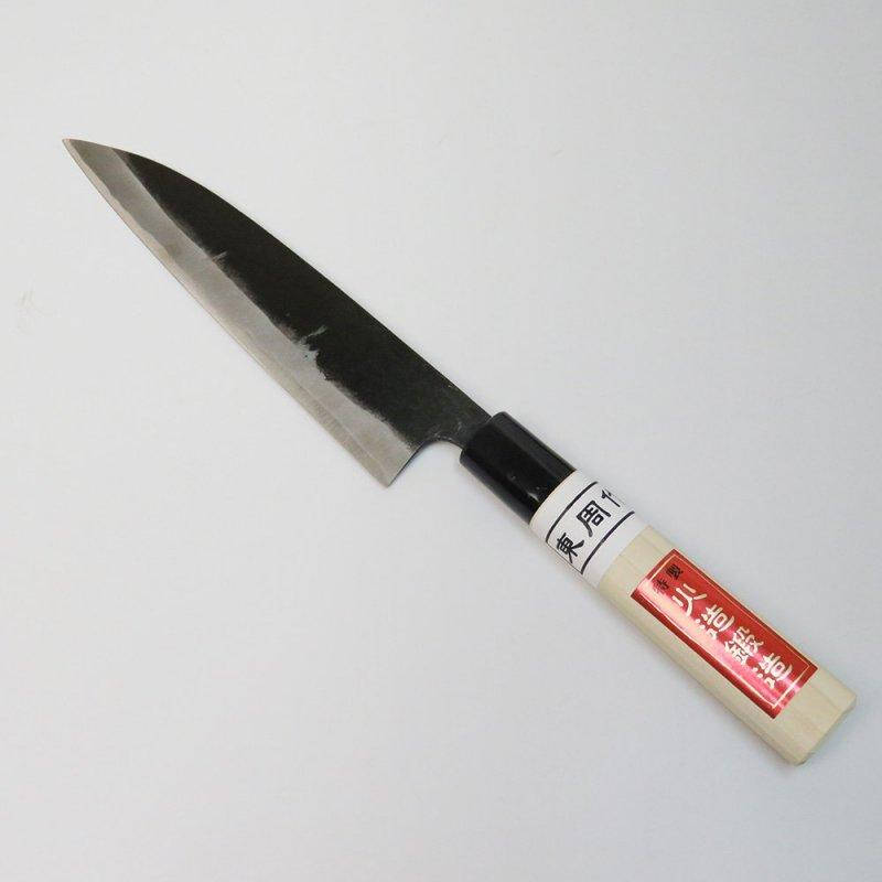 

Нож кухонный Kurouchi 165 мм, 3 мм, Shirogami steel #2, HANAKUMAGAWA (4580149741096)