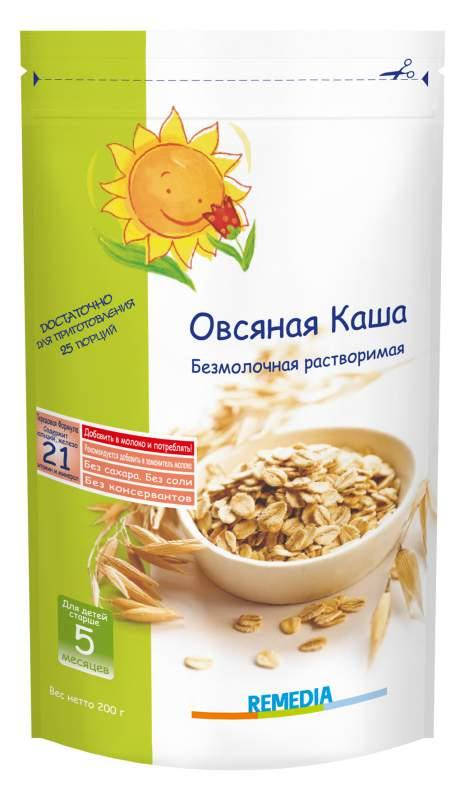 

Remedia Безмолочная овсяная каша 200г (5м+)