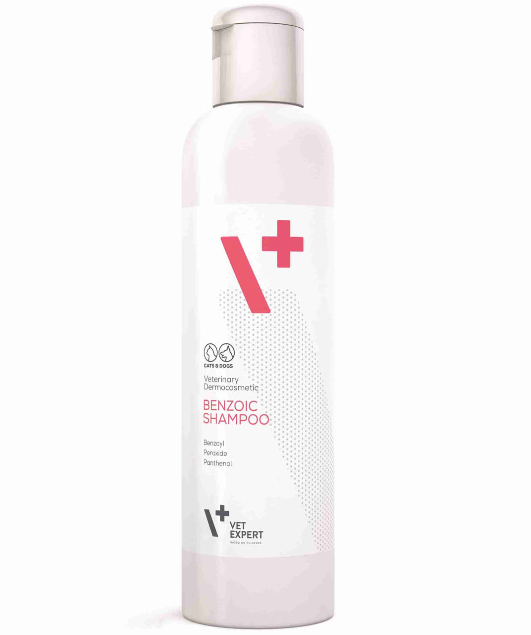 

VetExpert Benzoic Shampoo Бензойный шампунь для собак и кошек с жирной кожей и шерстью 250 мл
