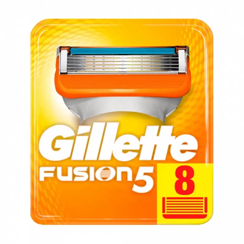 

Сменные картриджи для бритья (лезвия) мужские Gillette Fusion5 8 шт