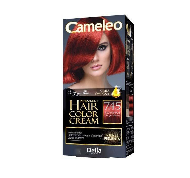 

Краска для волос CAMELEO OMEGA + 5 масел 7.45 Интенсивный красный
