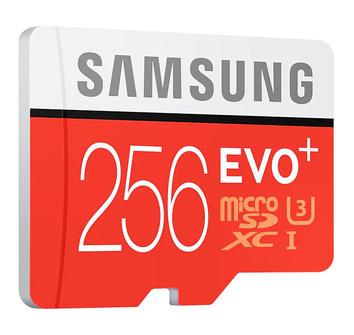 

Карта памяти Samsung EVO Plus 256GB microSD UHS-I Class 10 + SD адаптер (SG-256GB)
