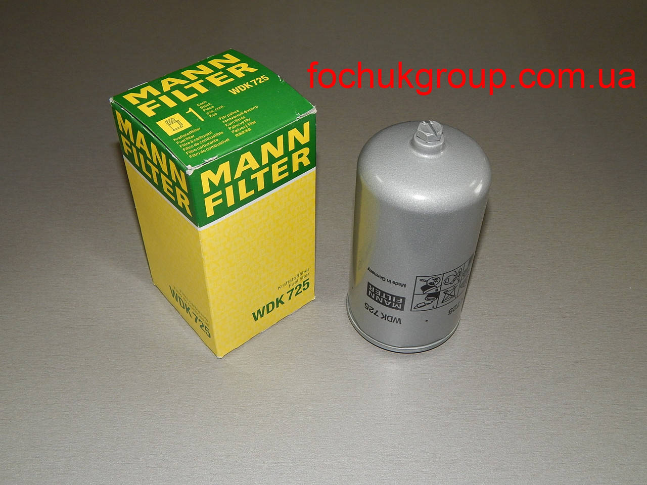 

Топливный фильтр MAN L2000, F2000, MANN FILTER, WDK725