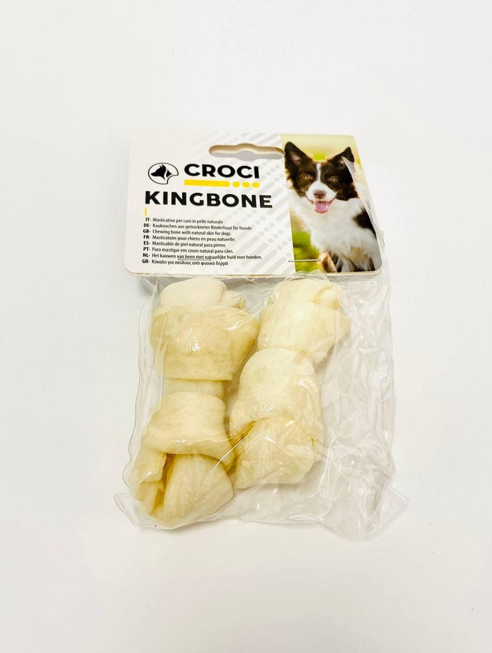 

Кость жилистая узловая белая King Bone Buffalo 7,5 см 2шт